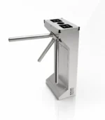 เครื่องกั้นทางเข้าออก Tripod Turnstile รุ่น EL128 ดีไซน์สแตนเลส พร้อมระบบอ่านบัตรสำหรับอาคารสำนักงานและโรงงาน