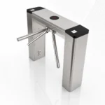 เครื่องกั้นสามขา Tripod Turnstile รุ่น EL148 สแตนเลสดีไซน์ทันสมัย สำหรับระบบควบคุมการเข้าออก