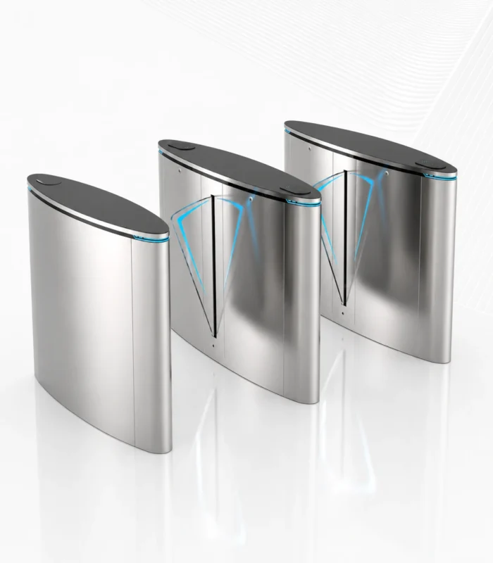 ประตู Speed Gate รุ่น EL203C แบบหลายช่องทาง สำหรับระบบ Access Control ในอาคารสำนักงานและพื้นที่รักษาความปลอดภัย